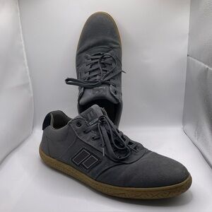 Piloti Driving Shoes Men's Size 10 Lace Up Grey Sneakers Designer